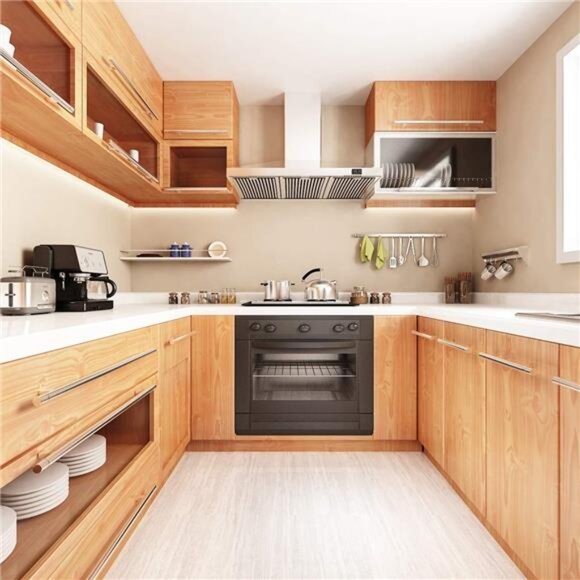 197x36 Inch Large Wood Countertop Contact Paper Waterproof Kitchen Cabinet - Picture 2 of 7